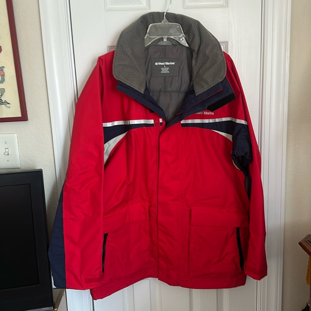 West Marine men’s foul weather jacket